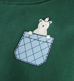 Name it Sweatshirt - NmmVugo - Bistro Green/Pocket Bear