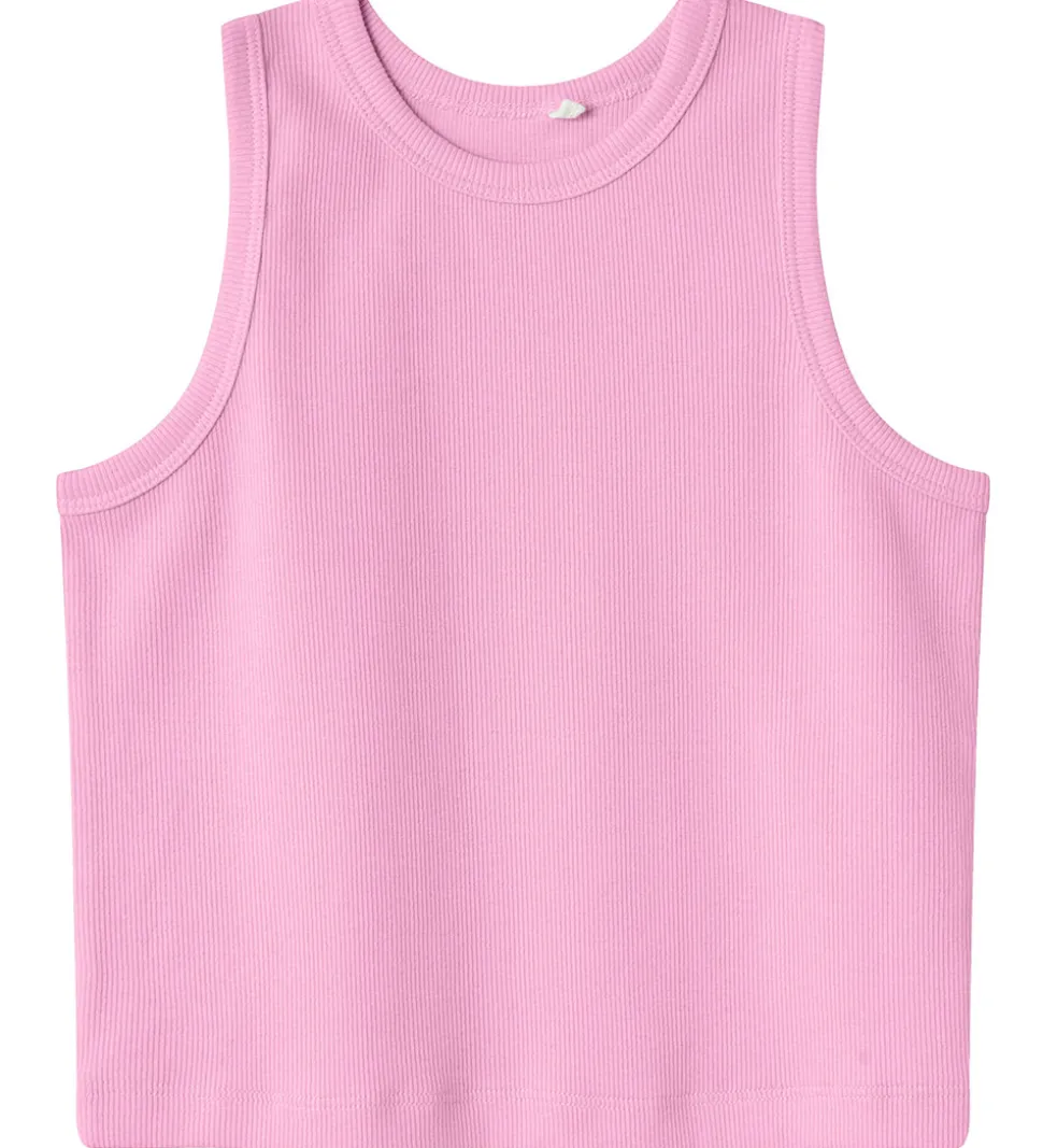 Name It Top - Crop - Rib - Noos - NkfNakal - Pink Frosting