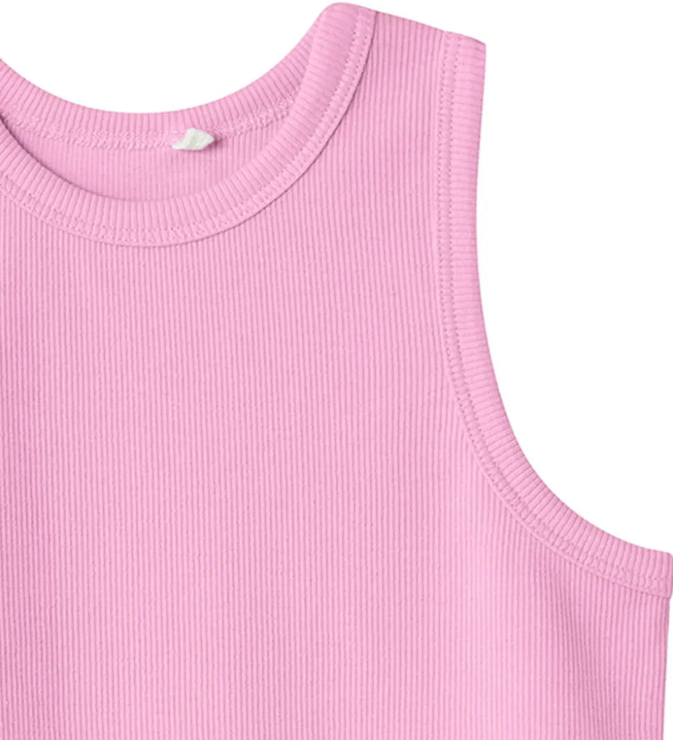 Name It Top - Crop - Rib - Noos - NkfNakal - Pink Frosting