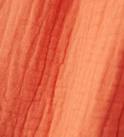 Name It Top - Musselin - Strap - NkfHisa - Fresh Salmon