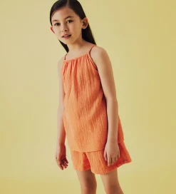 Name It Top - Musselin - Strap - NkfHisa - Fresh Salmon