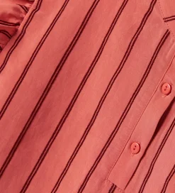 Name It Top - NkfHeik - Spiced Coral/Madder Brown