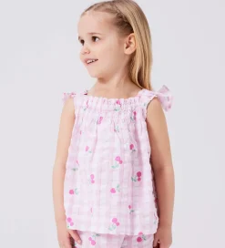 Name It Top - NmfJerriane - Rosebloom m. Kirsebær
