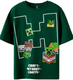 Name It T-shirt - NkmNels - Minecraft - Bistro Green
