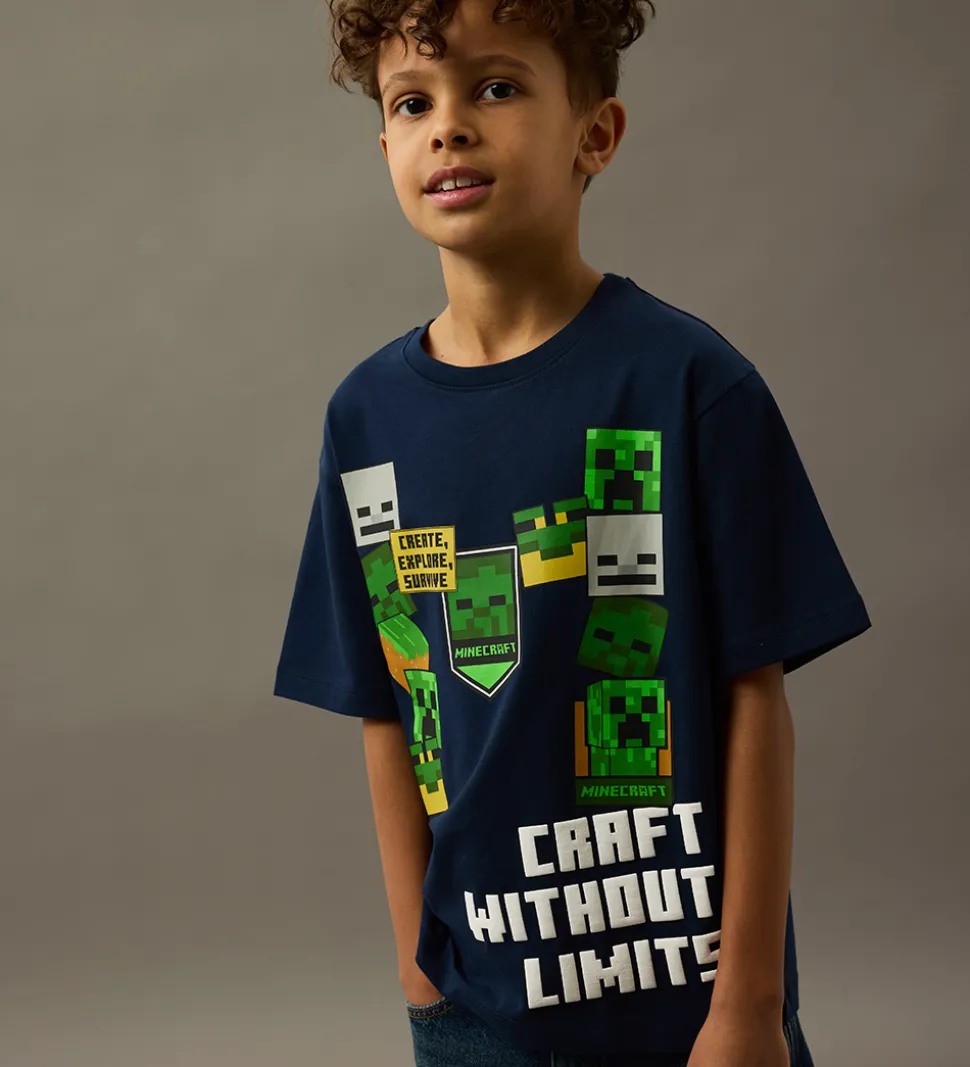 Name it T-shirt - NkmNels - Minecraft - Navy Blazer