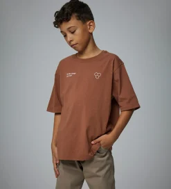 Name It T-Shirt - NkmOakley - Carob Brown