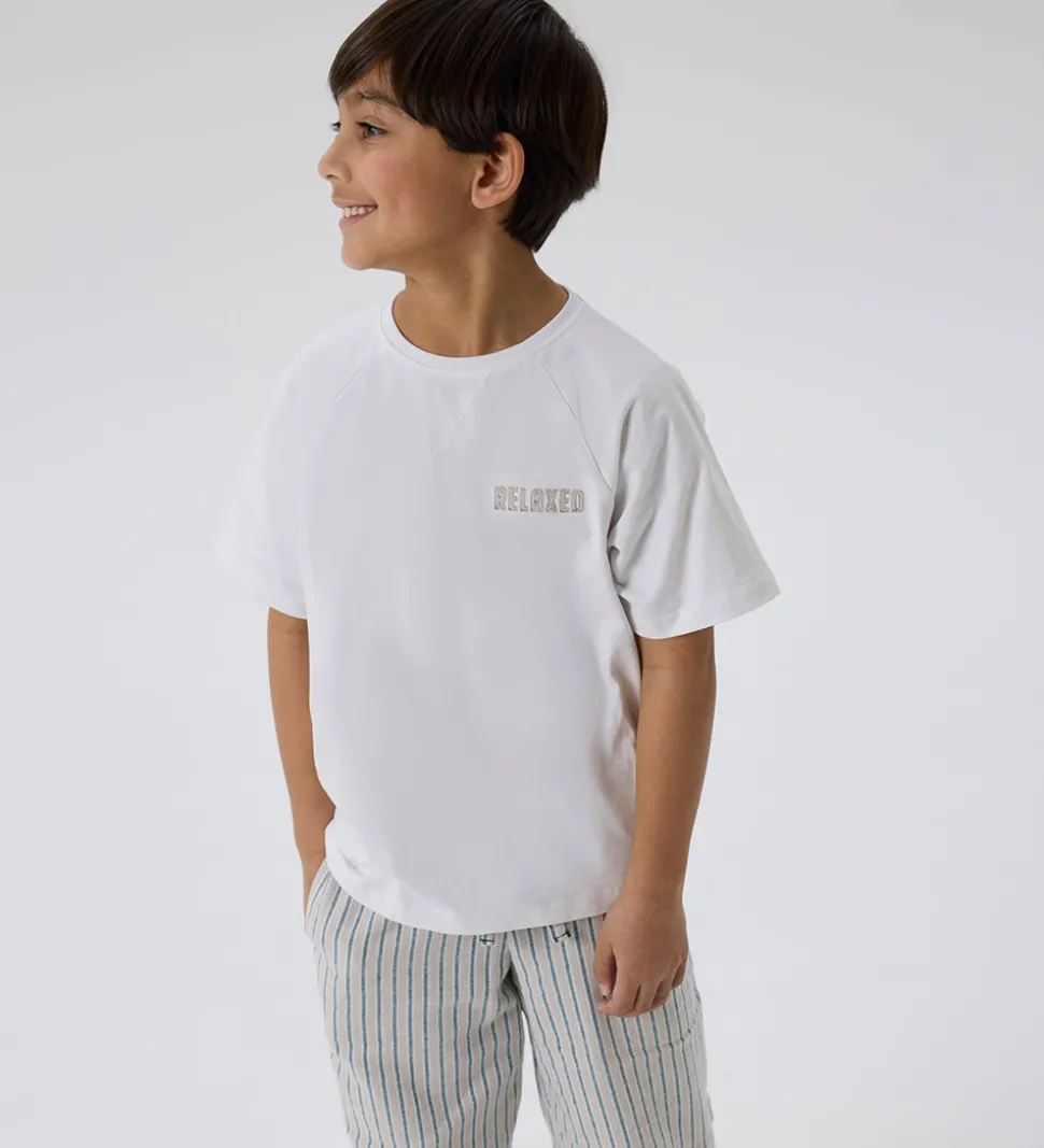 Name It T-shirt - NkmRob - Bright White