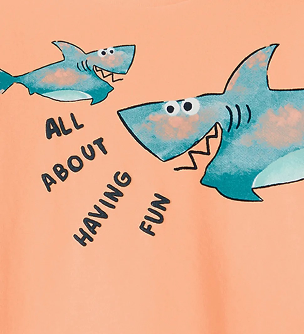 Name It T-shirt - NmmPjarrie - Peach Nectar