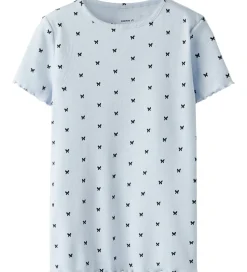 Name It T-shirt - Rib - NkfKarlia - Xenon Blue