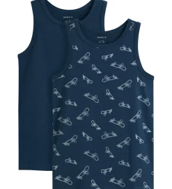 Name it Undertrøje - Noos - NkmTank - 2-pak - Titan