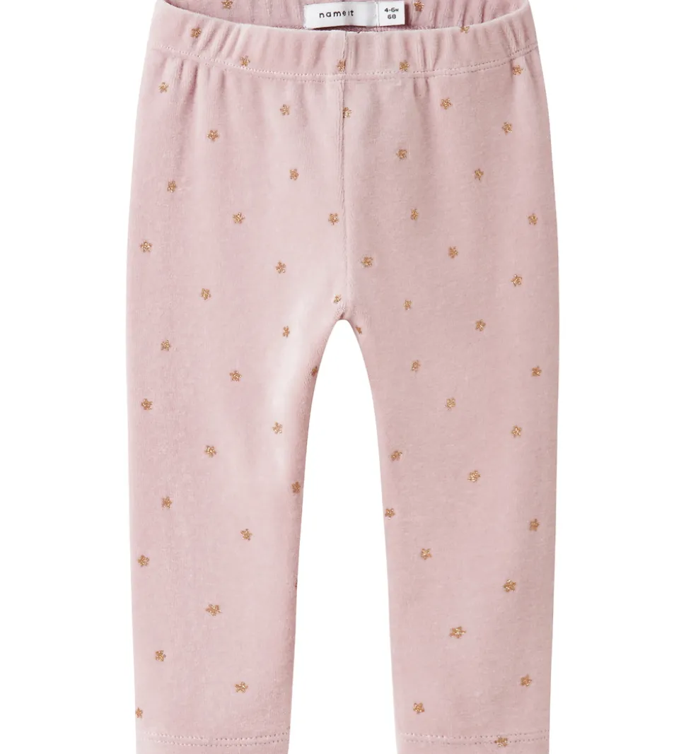 Name it Velourbukser - NbfNorah - Burnished Lilac