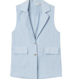 Name It Vest - NkfFalinnen - Chambray Blue