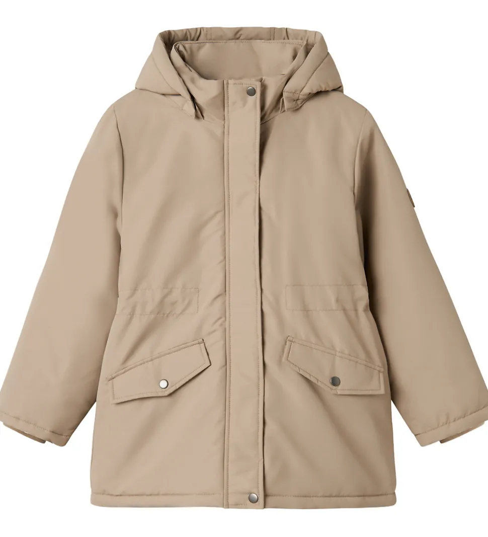 Name It Vinterjakke - NkfMarlow - Silver Mink