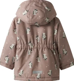 Name It Vinterjakke - NmfMaxi - Woodrose/UNICORN