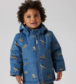 Name It Vinterjakke - Noos - NmmMax - Vintage Indigo/Dino Car