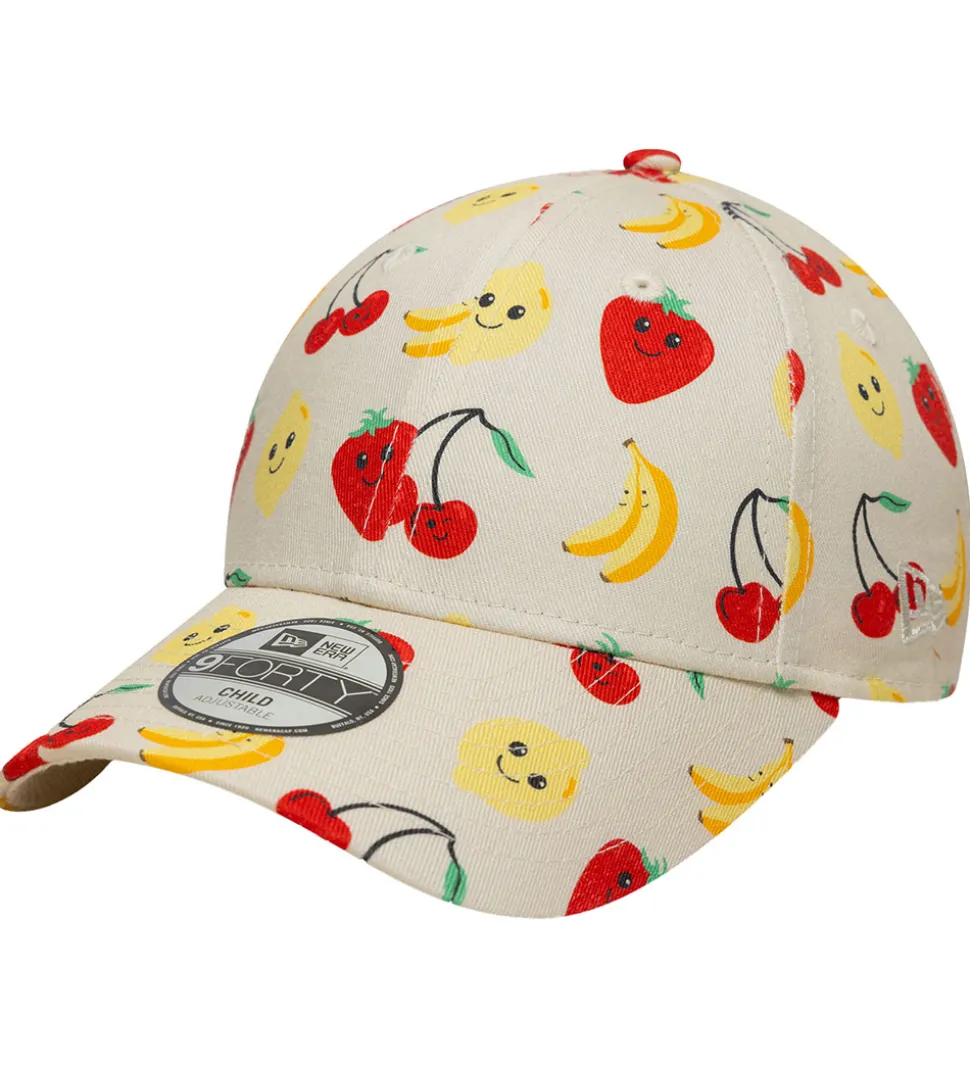 New Era Kasket - 9Forty - Fruit - Light Beige