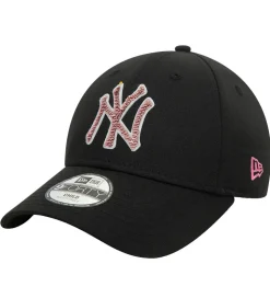 New Era Kasket - 9Forty - New York Yankees - Sort/Pink/Guld