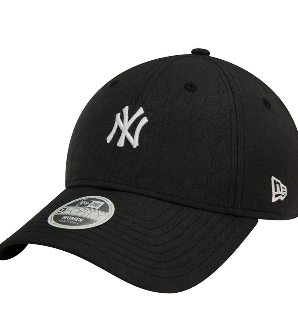 New Era Kasket - 9Forty - New York Yankees - Sort/Hvid