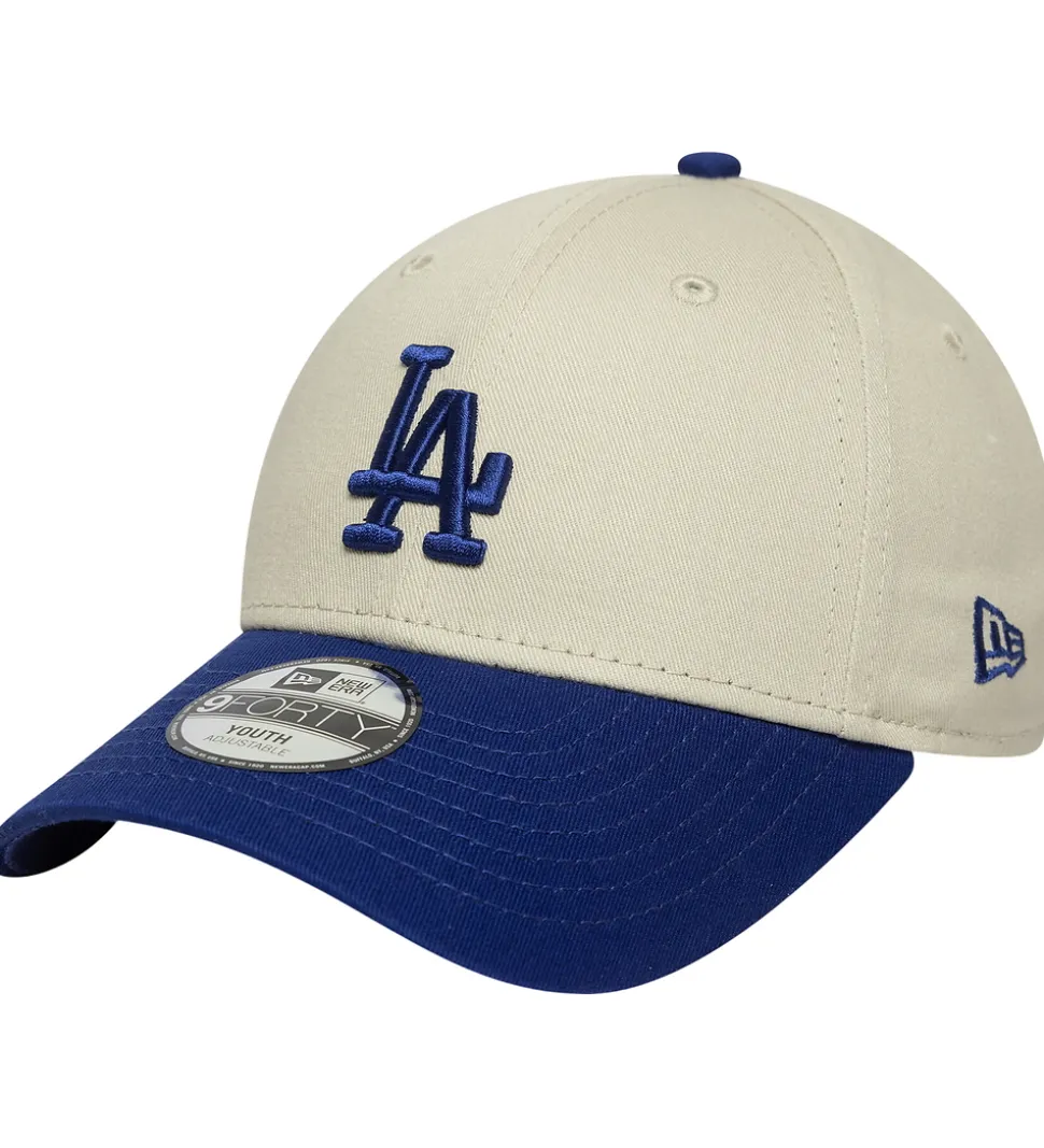 New Era Kasket - 9Forty - New York Yankees - Lysebeige/Blå