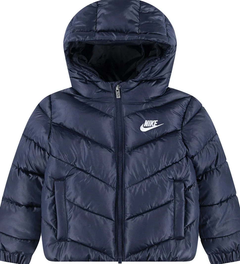 Nike Dynejakke - Puffer - Midnight Navy