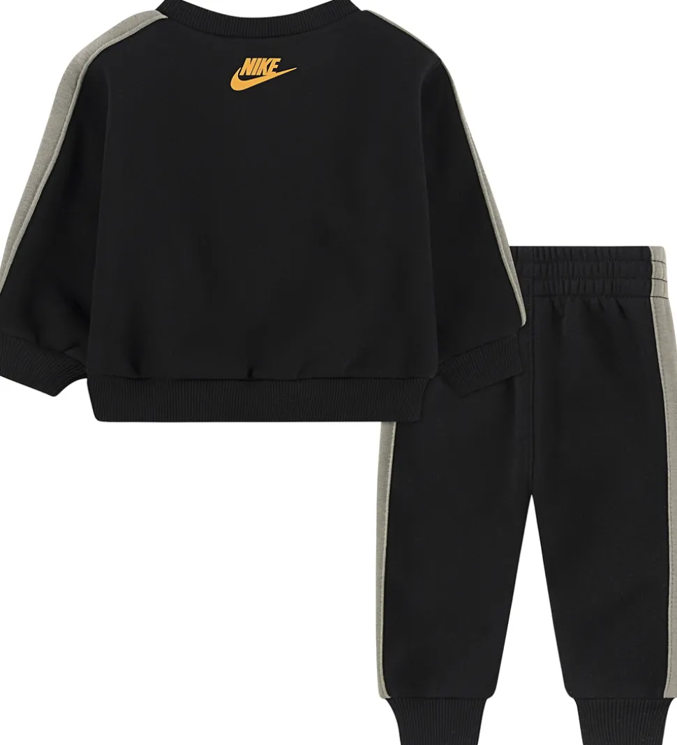 Nike Sweatsæt - Fleece - Sort