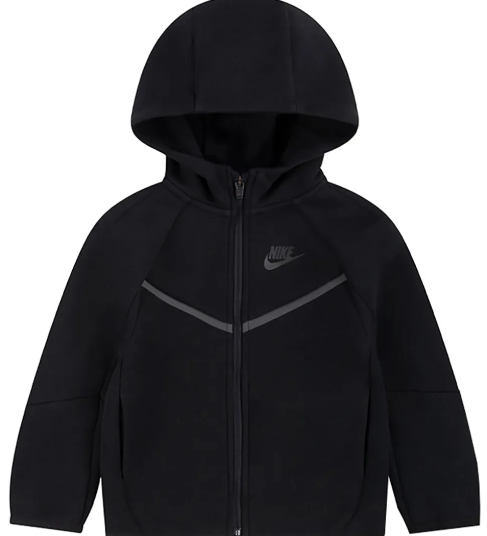 Nike Sweatsæt - Tech - Black