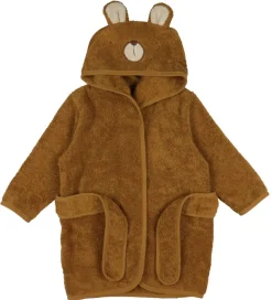 Pippi Baby Badekåbe - Almond m. Bjørn
