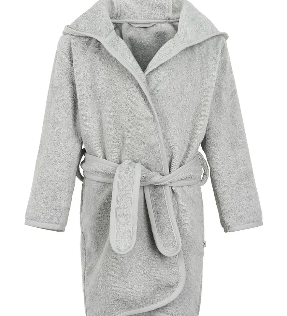 Pippi Baby Badekåbe - Grå m. Kanin