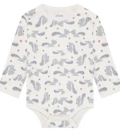 Pippi Baby Bodyer l/æ - 4-pak - Rainy Day