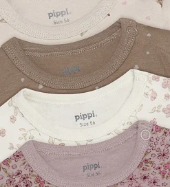 Pippi Baby Bodyer l/æ - 4-pak - Violet Ice