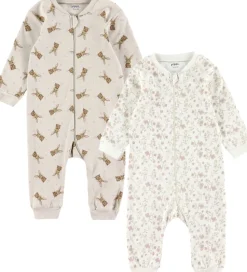 Pippi Baby Heldragter - Natdragter - 2-pak - Violet Ice