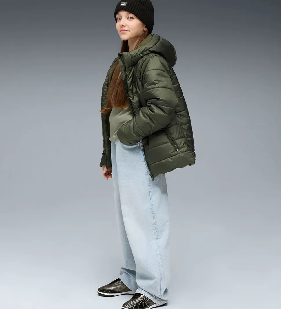 Puma Dynejakke - ESS - Dark Olive