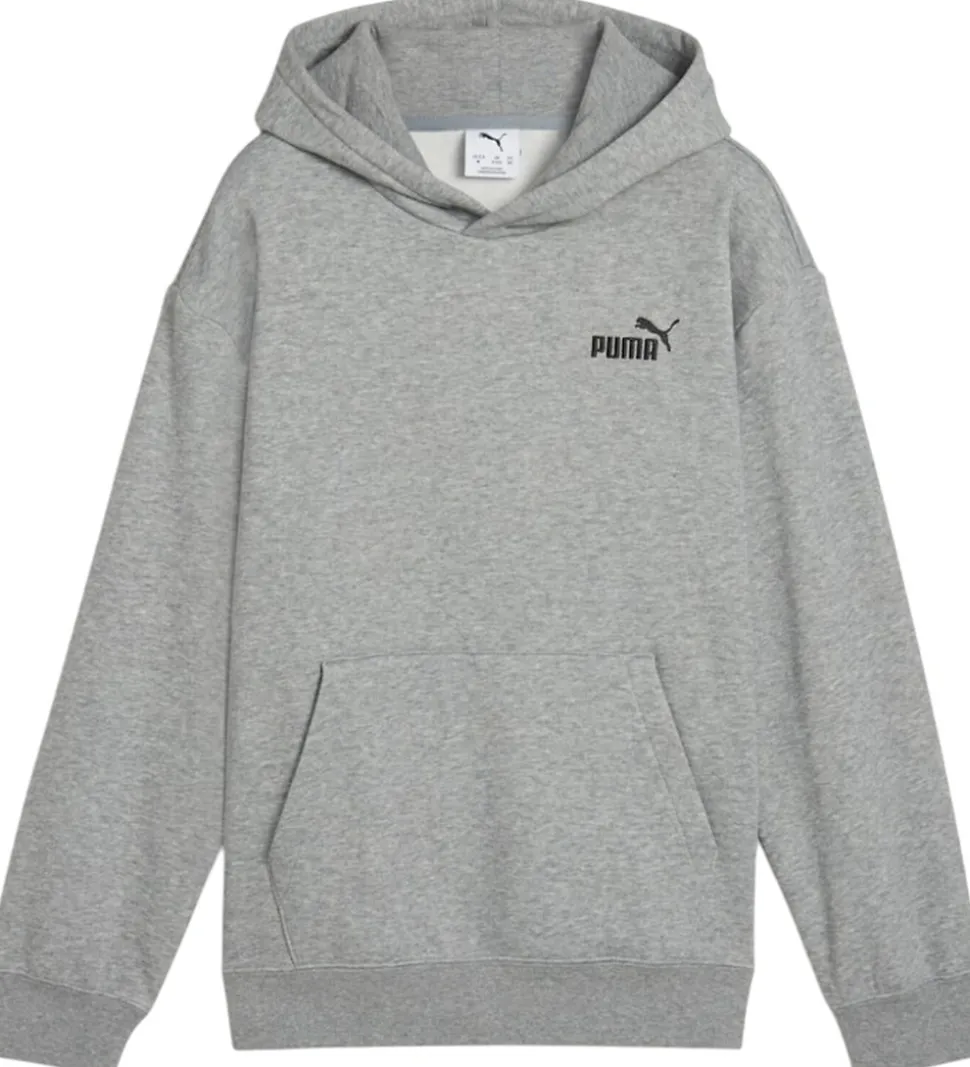 Puma Hættetrøje - ESS Small No. 1 Logo - Grå