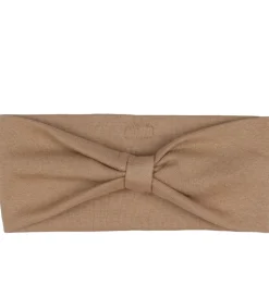 Racing Kids Pandebånd m. Sløjfe - 2-lags - Lysebrun