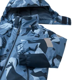 Reima Flyverdragt - Kurikka - Blue Ocean m. Print