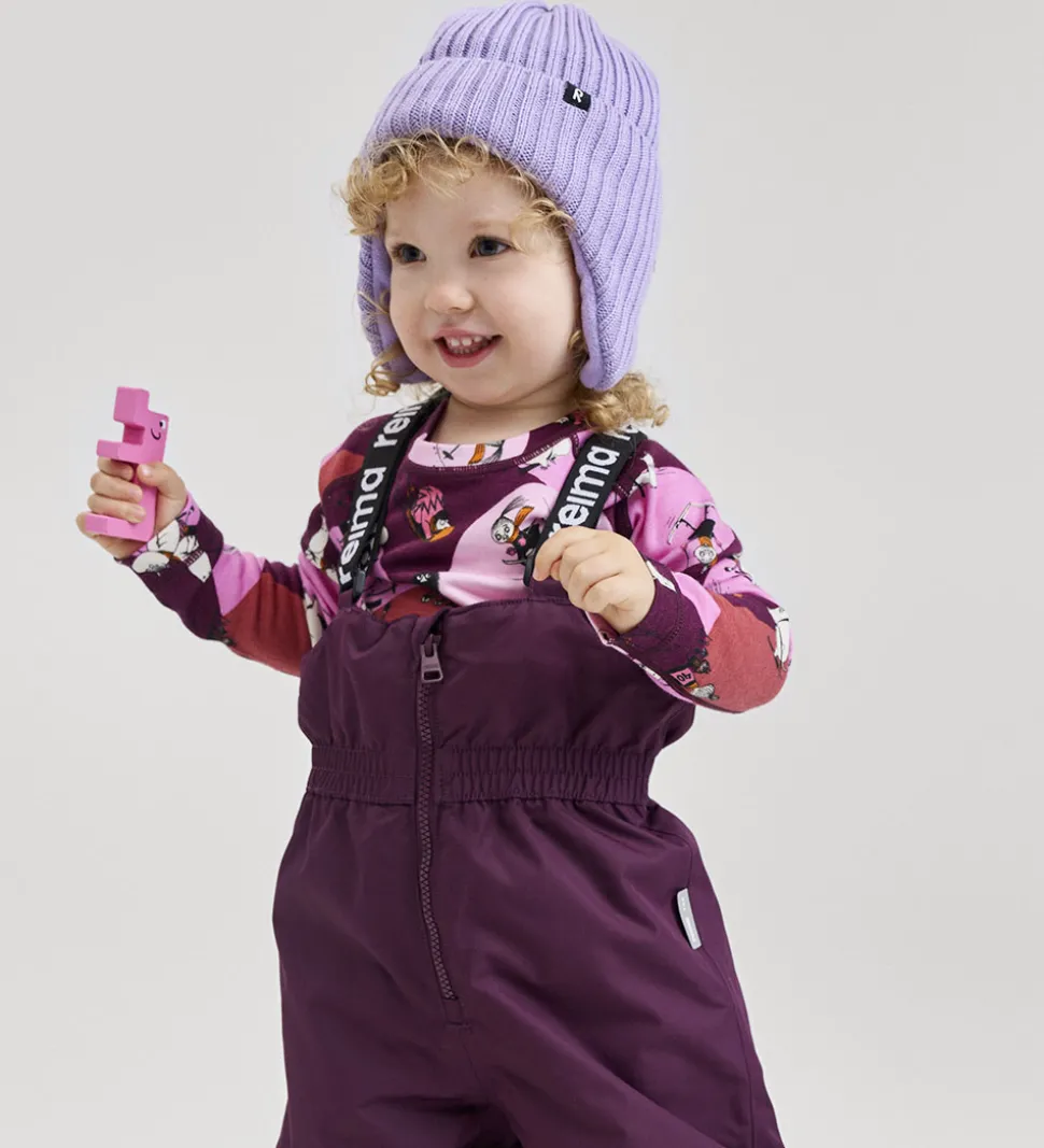 Reima Hue - Uld/Polyester - Rib/Strik - Mystinen - Blooming Lila