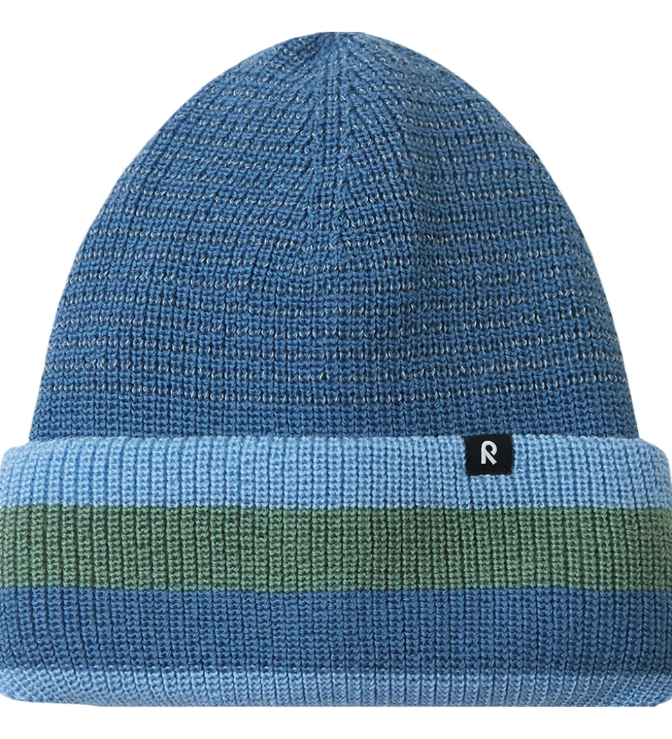 Reima Hue - Uld/Polyester - Rib/Strik - Hippa - Blue Ocean