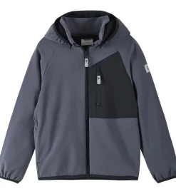 Reima Softshelljakke m. Fleece - Mukana - Grå/Sort