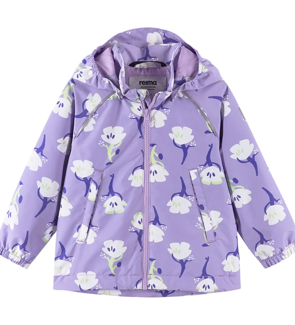 Reima Sommerjakke - Hete - Lilic Amethyst m. Blomster
