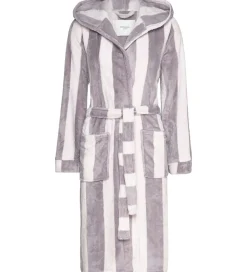 Rosemunde Badekåbe - Fleece - Lilac Stripe