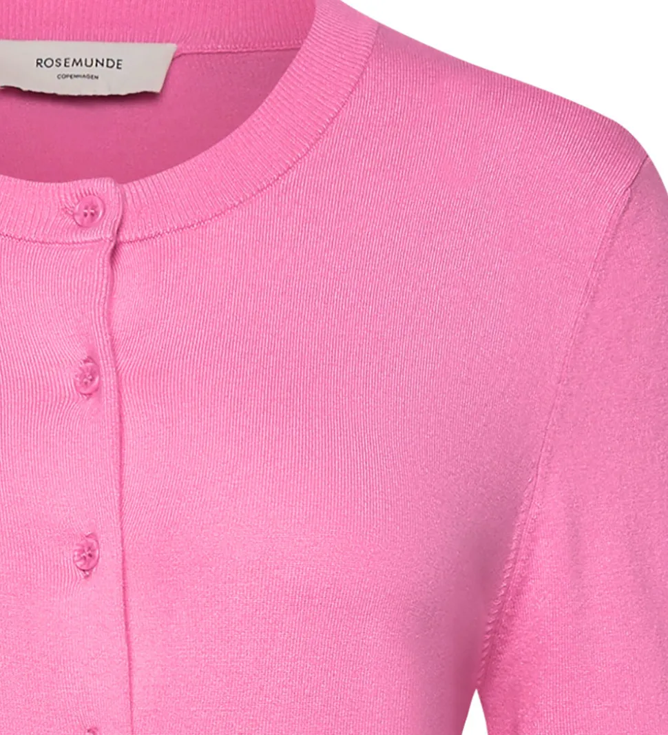 Rosemunde Cardigan - Strik - Denise - Prism Pink