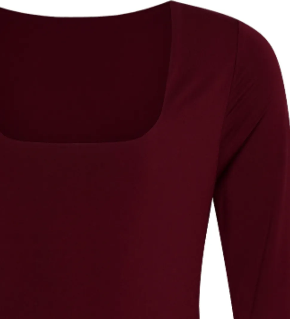 Rosemunde Kjole - Vendbar - RkBillie - Midi - Tawny Port