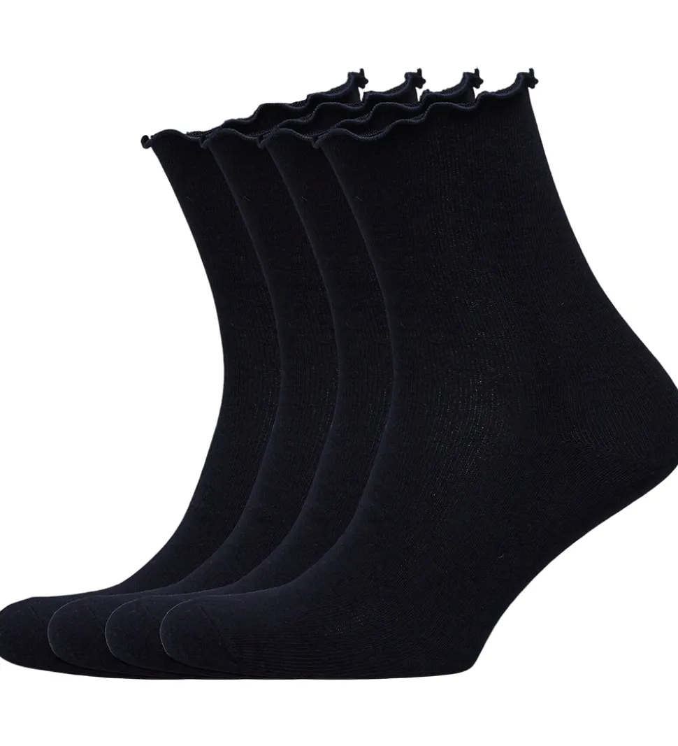 Rosemunde Strømper - 4-pak - RhAtlanta - Navy