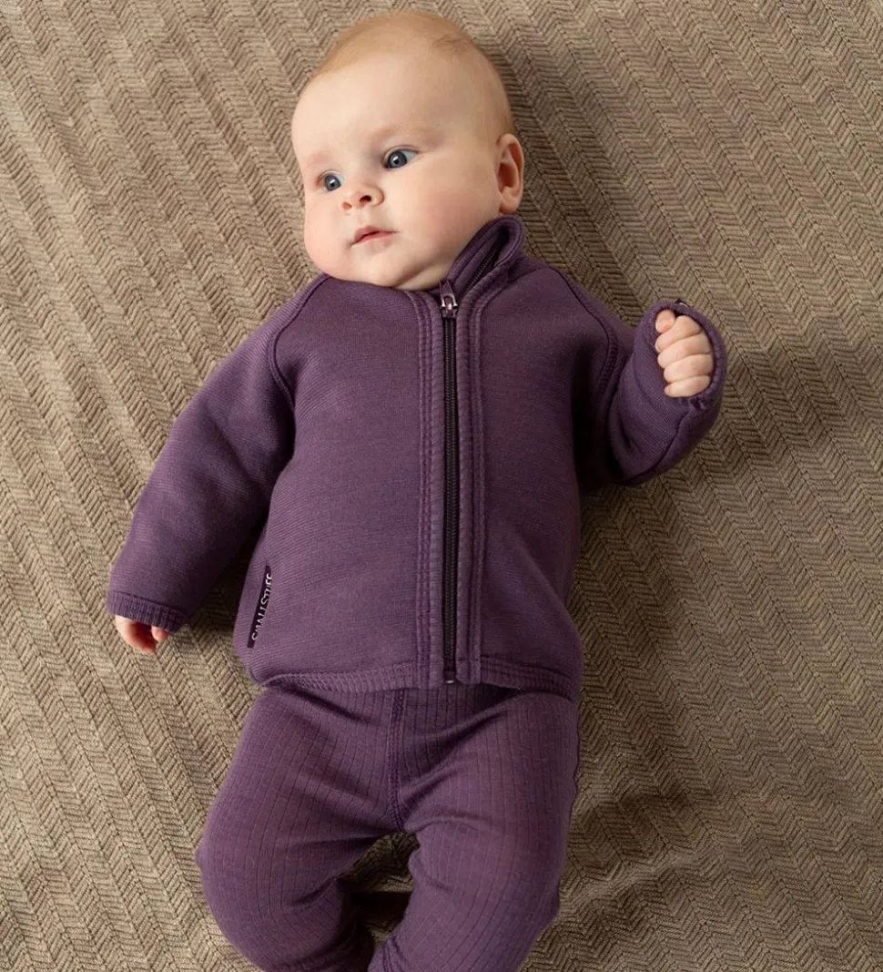 Smallstuff Cardigan - Uld - Dark Rose