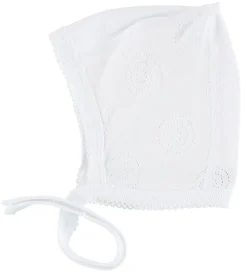 Smallstuff hjelm - Hvid m. Hulmønster