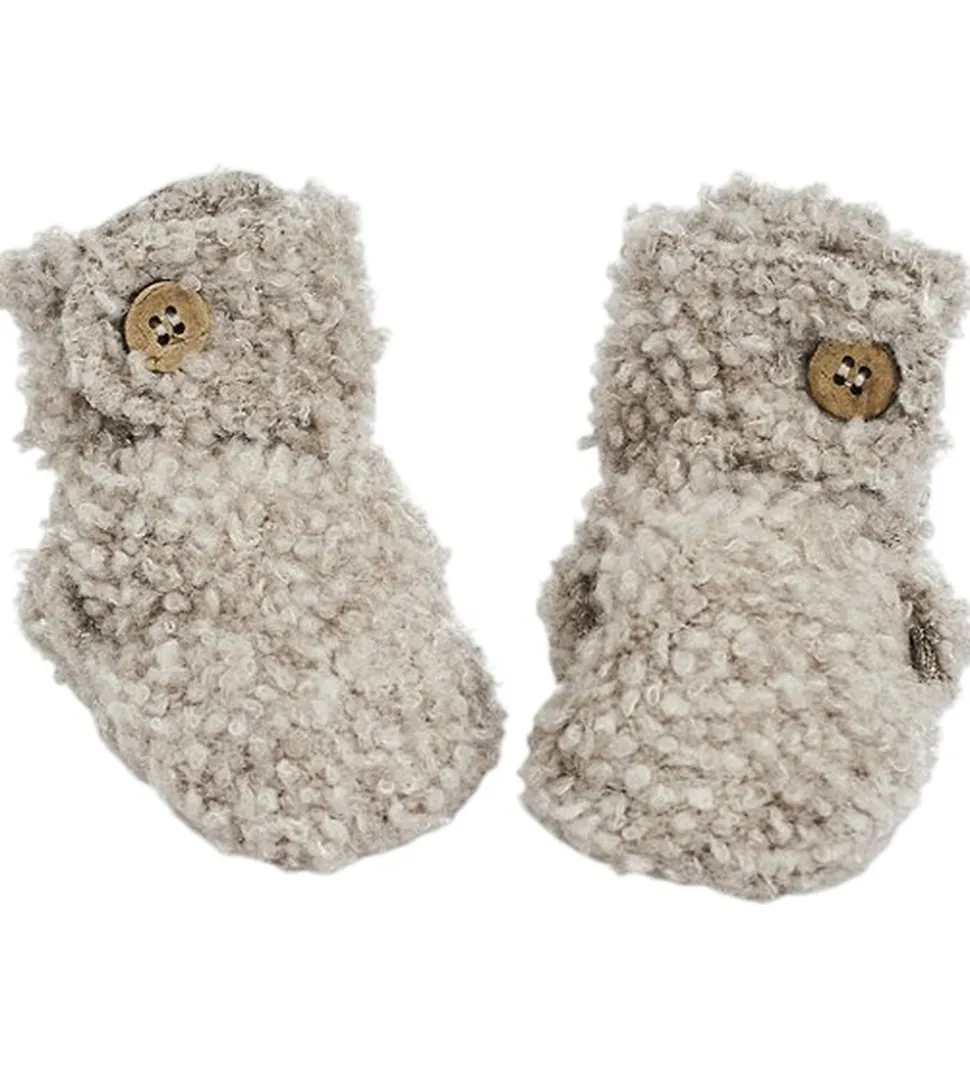 Smallstuff Hjemmesko - Uld - Natur Melange