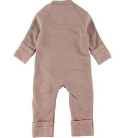 Smallstuff Køredragt m. Lynlåse - Uld - Soft Powder