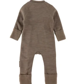 Smallstuff Køredragt m. Lynlåse - Uld - Nature