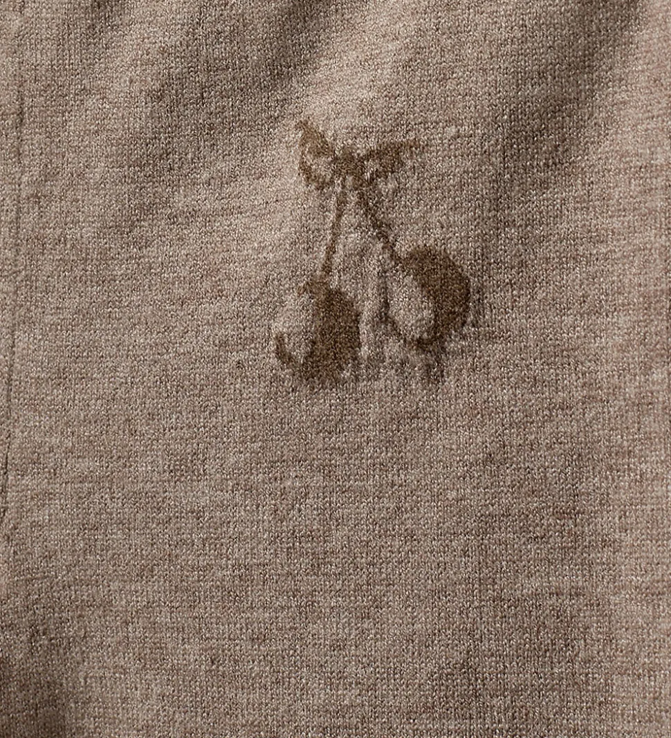 Sofie Schnoor Bukser - Uld - Strik - Lovask - Brunmeleret