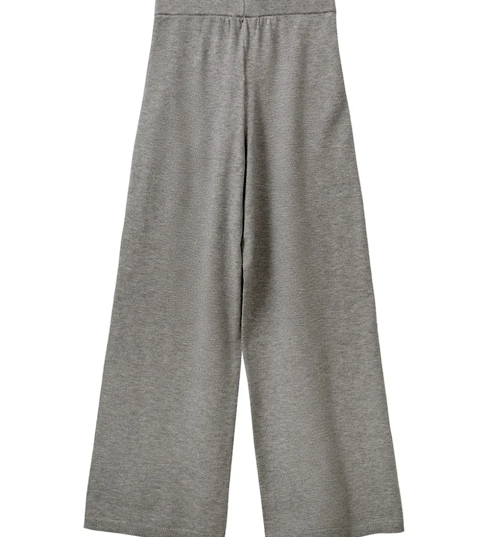 Sofie Schnoor Bukser - Uld - Strik - Vulasy - Gråmeleret